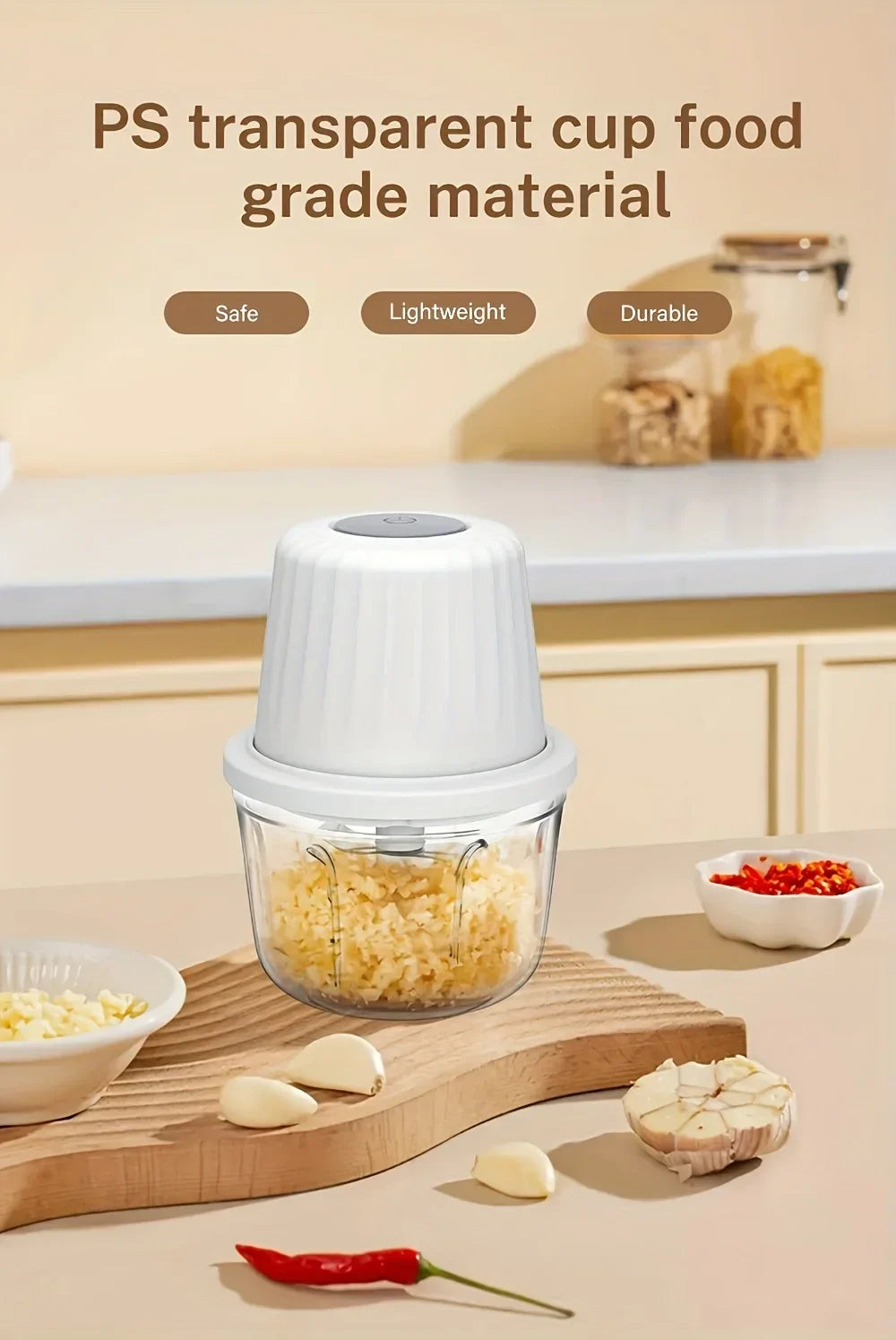 400ML Electric Food Chopper ,6 Bl Choice Selection