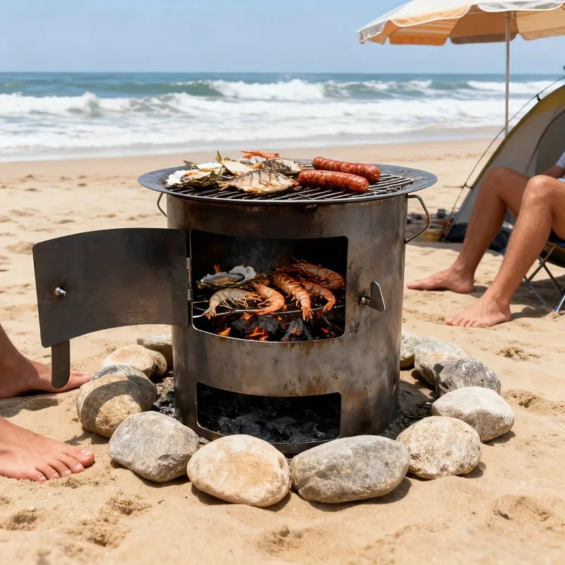Outdoor Fire Pit Stove Kitchen Tools Kitchen