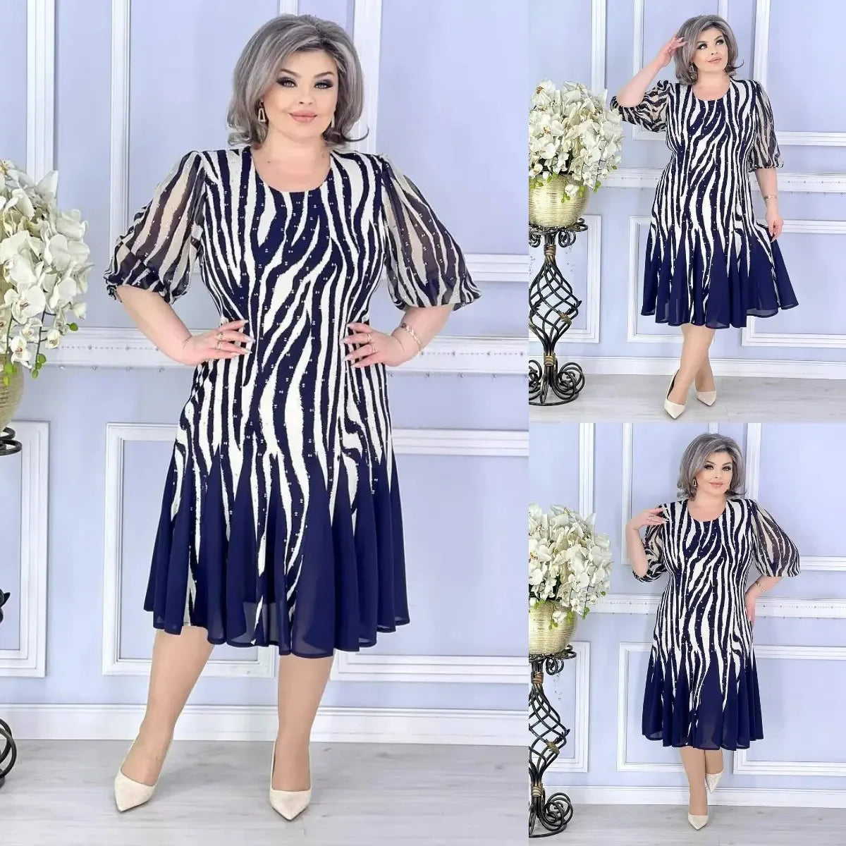 es Simple Style Dress
