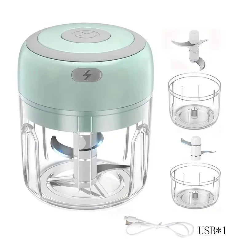 Mini Electric Garlic Chopper 2 Choice Selection