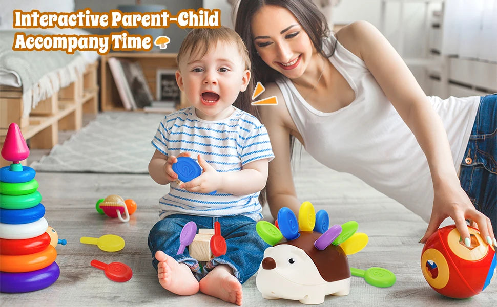 Hedgehog Fine Motor Developmental Tool