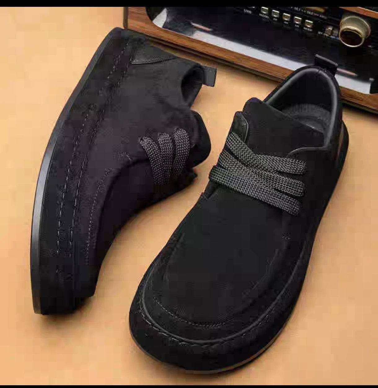 Are Fashionable Brown Casual Made Durable Sue