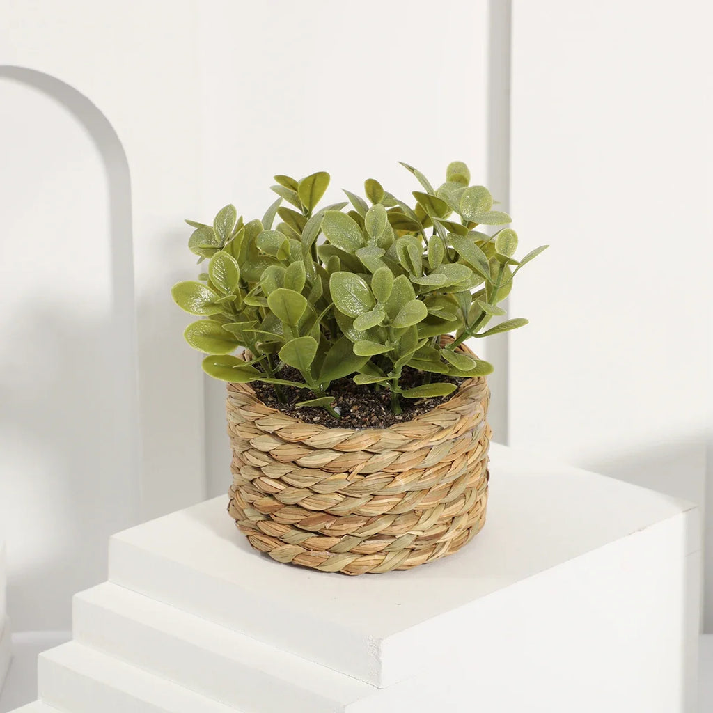 3pcs Green Artificial Plants