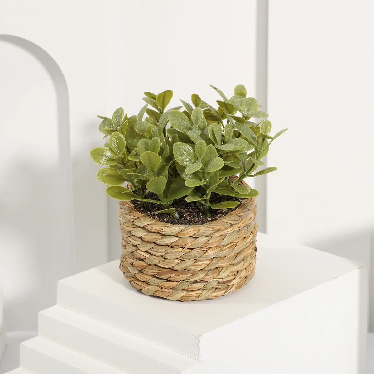3pcs Green Artificial Plants