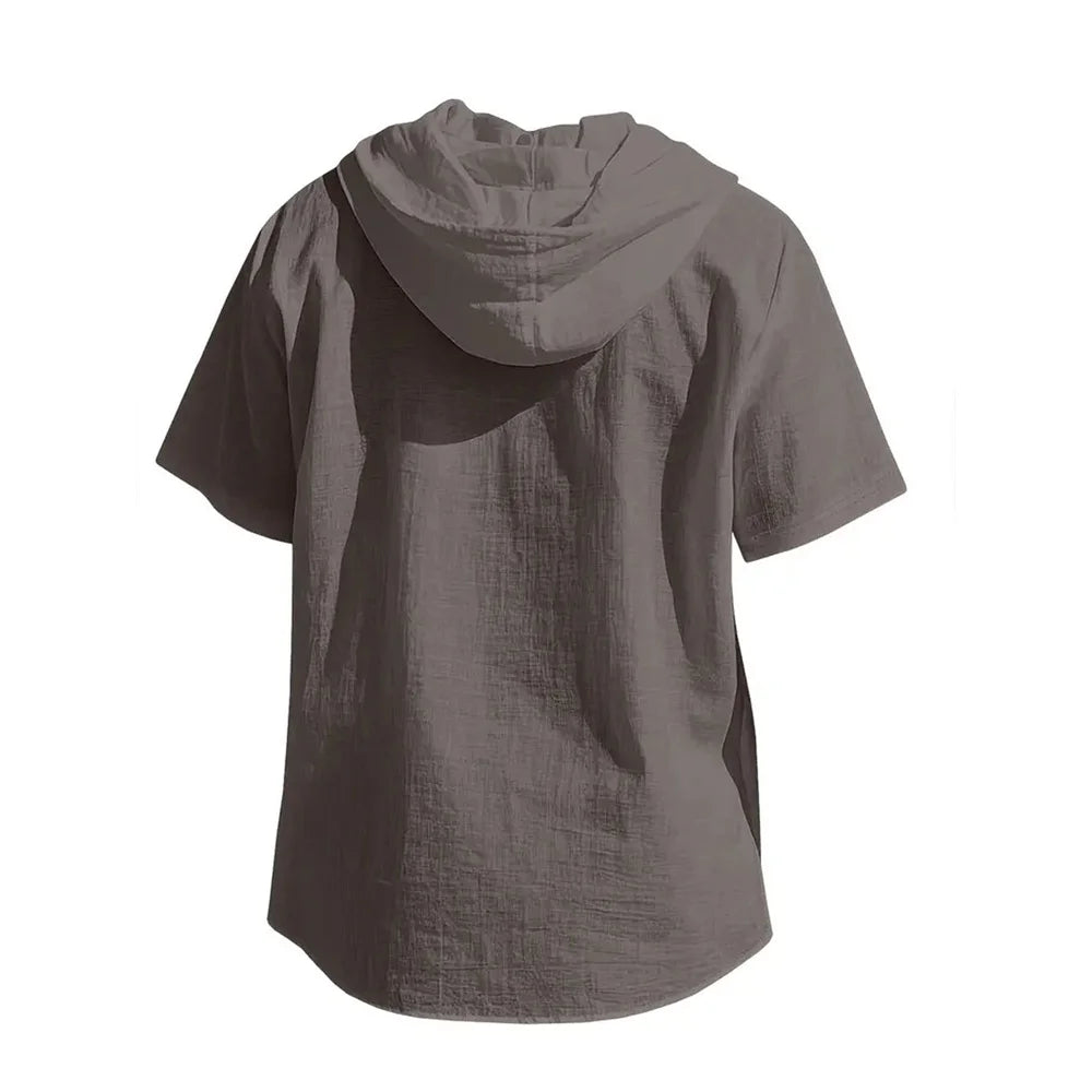 Hooded Short Shirt