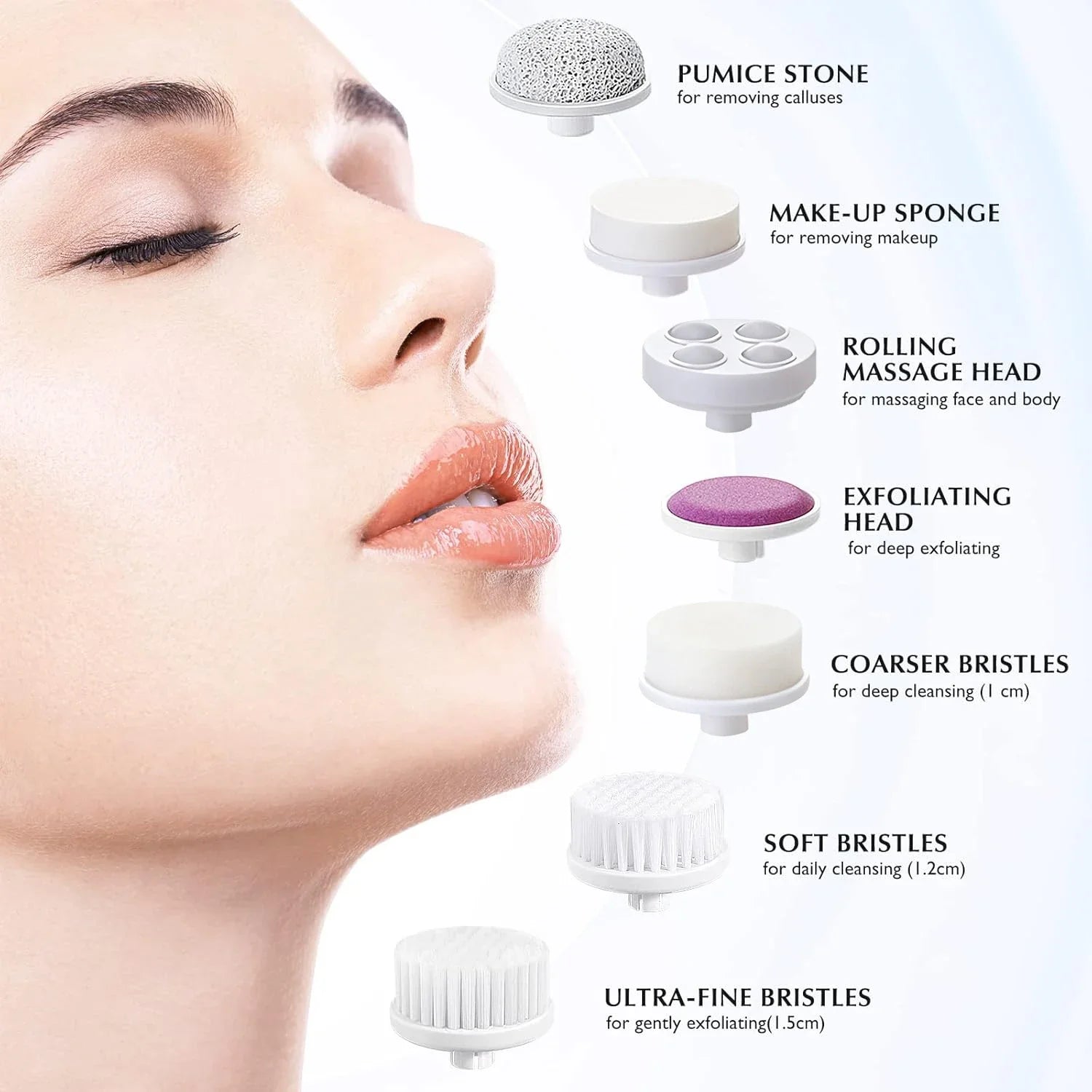 7in1 Electric Exfoliating Facial Radiant Beauty