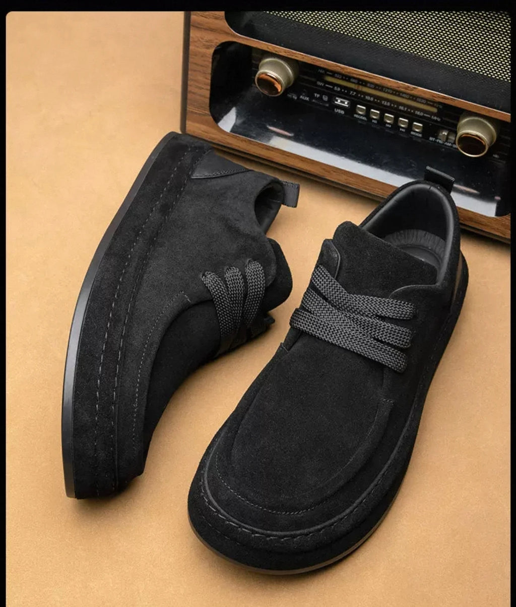Are Fashionable Brown Casual Made Durable Sue