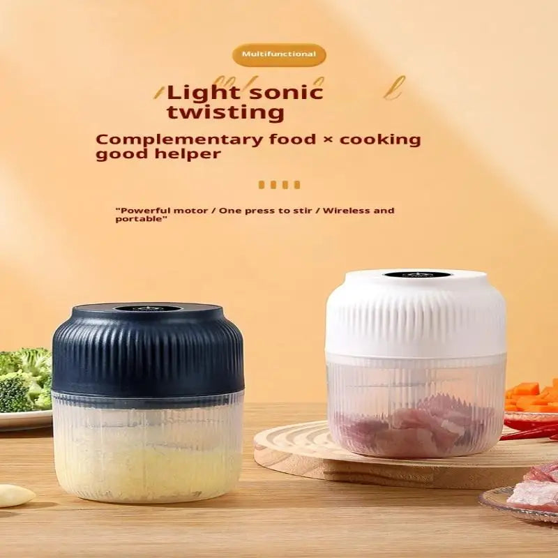 Portable Electric Garlic Masher Home Essentials