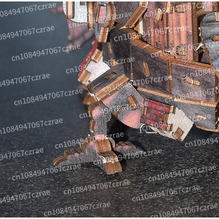 Wooden assembly model animation Play & Learn Ge