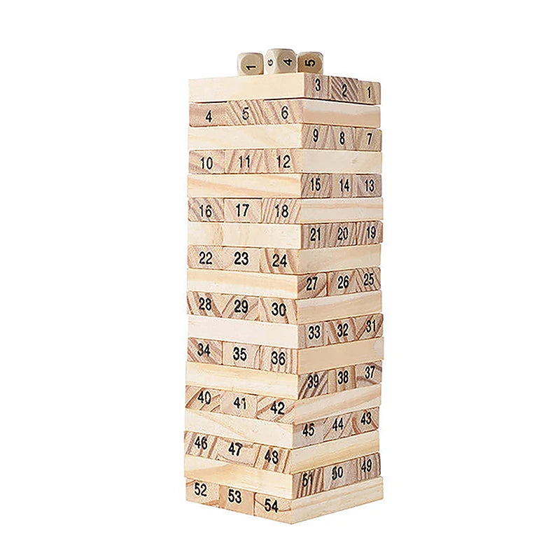 Solid Wood Stacked High Play & Learn Gear