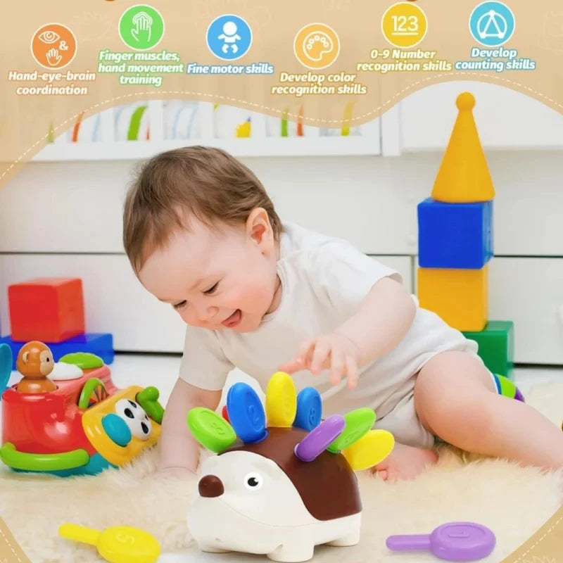 Hedgehog Fine Motor Developmental Tool