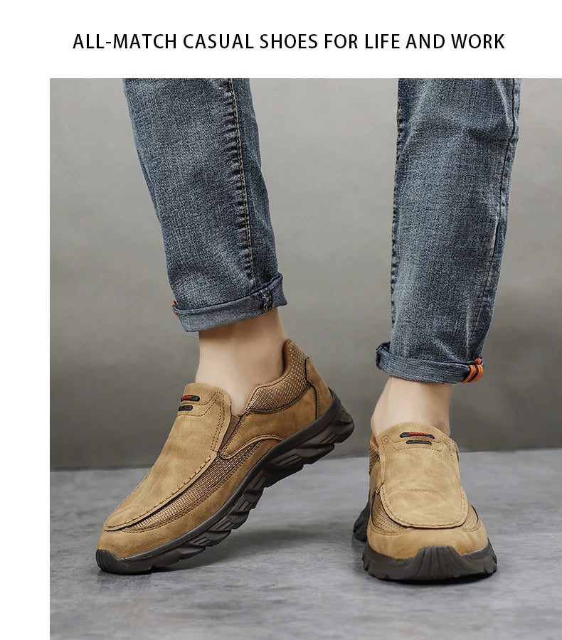 Sneakers Light Loafers Slip On Casual Comfort
