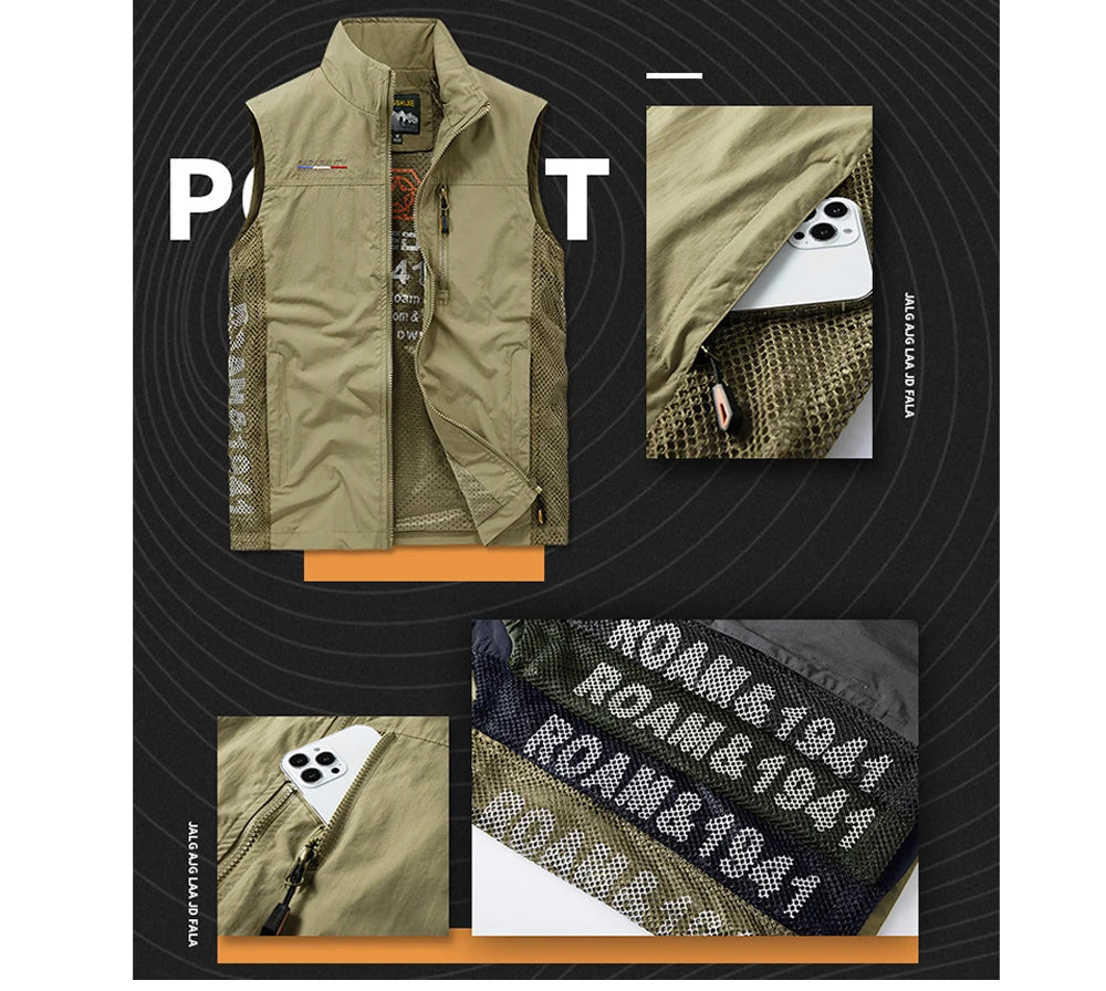 Work Mesh Vest Outerwear
