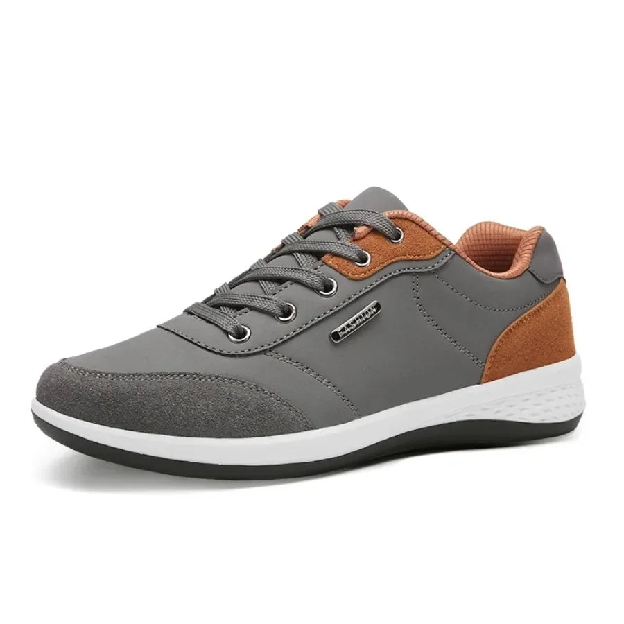 Sneakers Pu Leather Trend Casual Breathable L