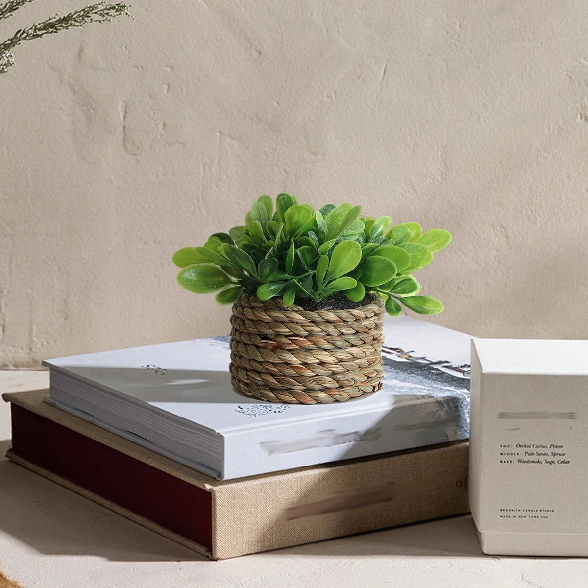3pcs Green Artificial Plants