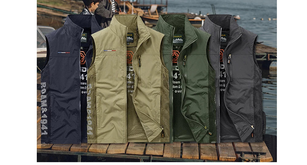 Work Mesh Vest Outerwear
