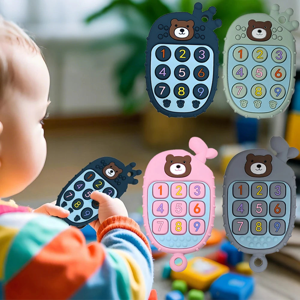 Silicone Teether Remote Sensory Essential