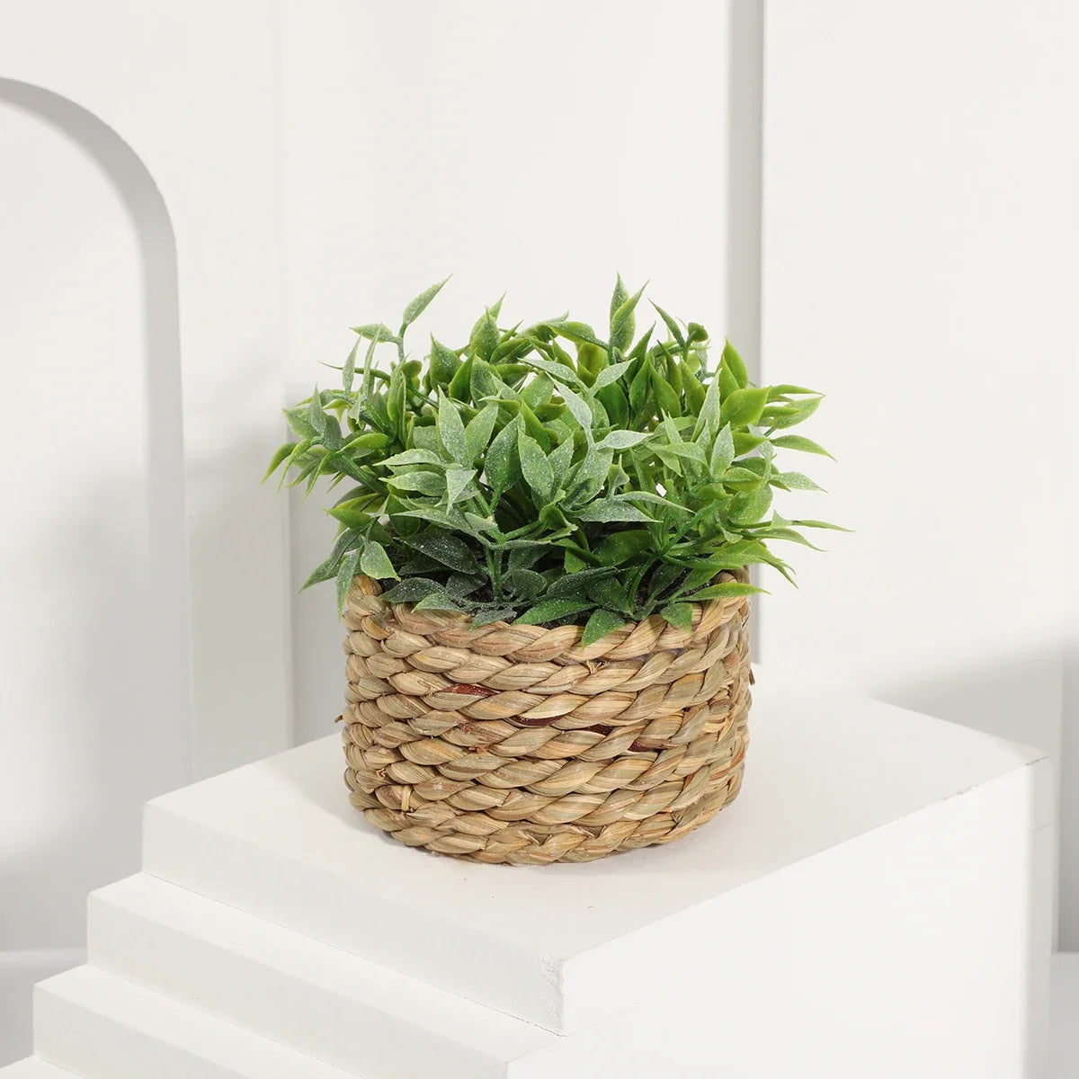 3pcs Green Artificial Plants