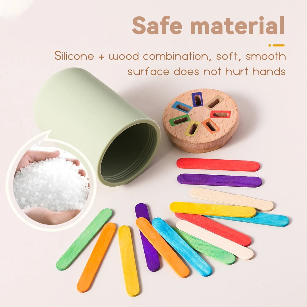 Silicone Color Sorting Sensory Essential