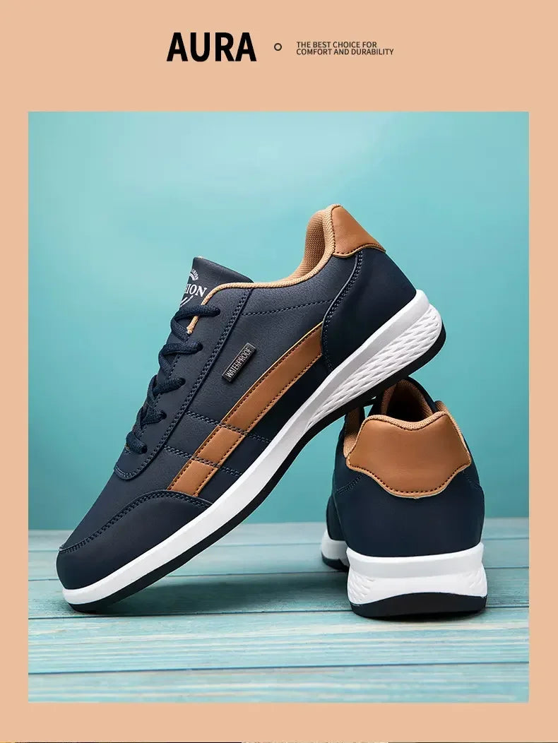 Brown Big 48 Sneakers Trend Casual Breathable