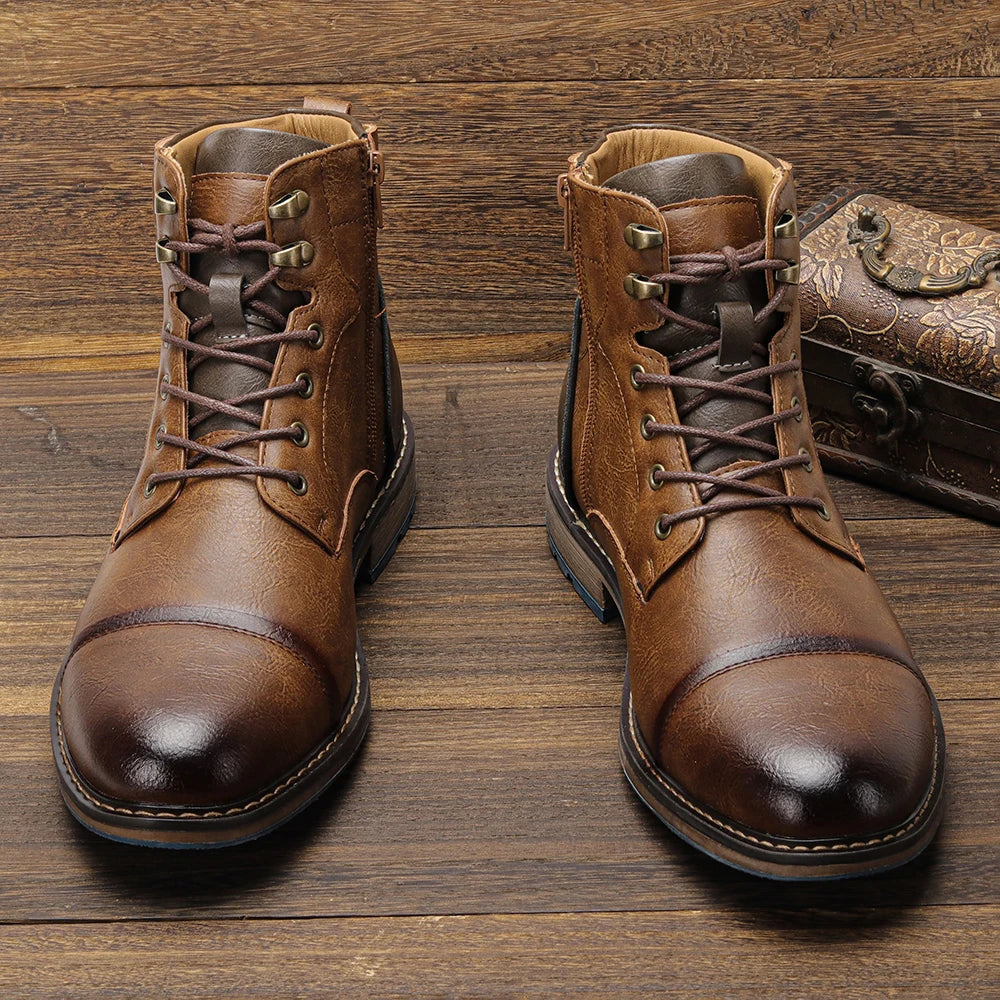 Boots Fashion Retro 2026 Casual Brand Comfort