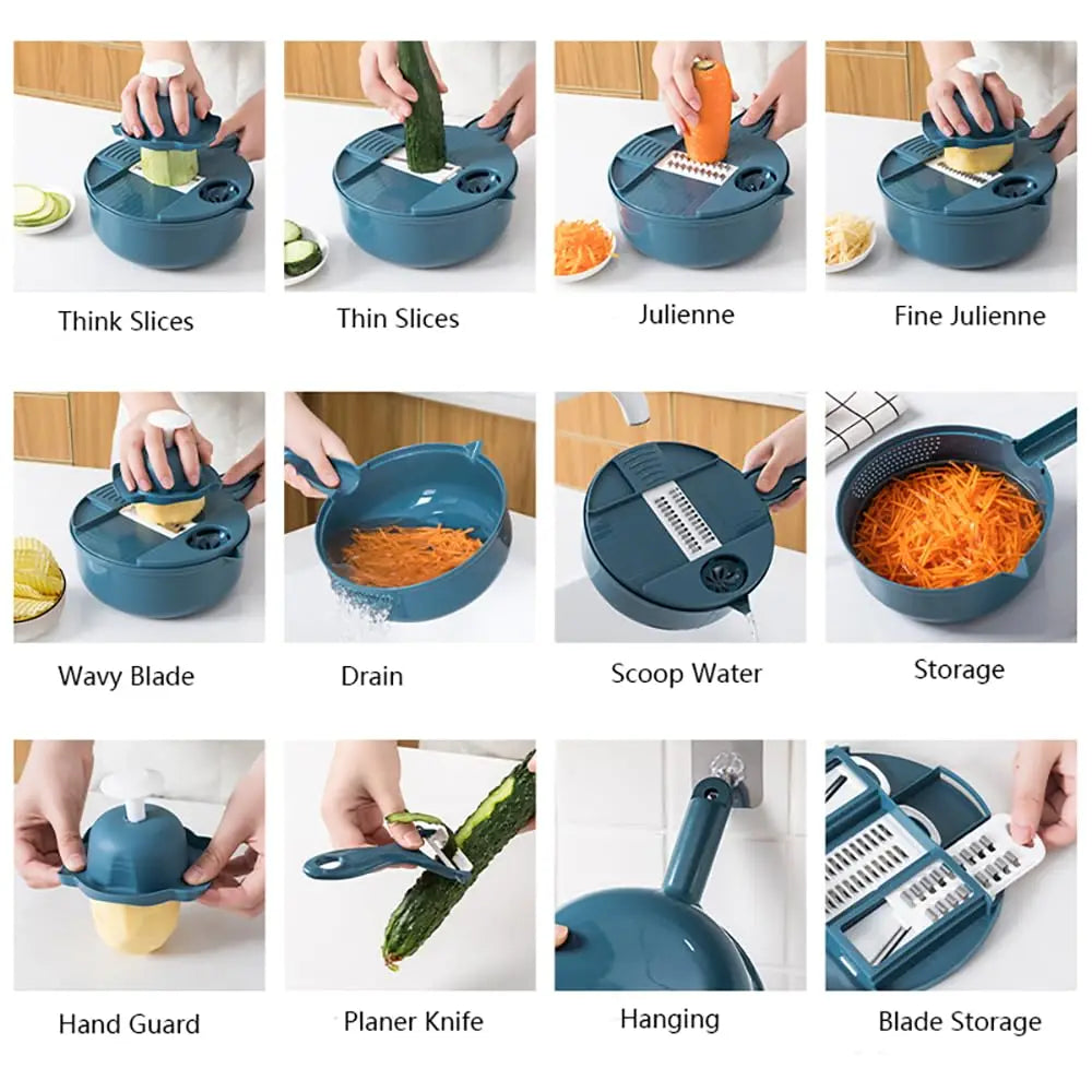 Vegetable Cutter Container 9 Automotive Pro