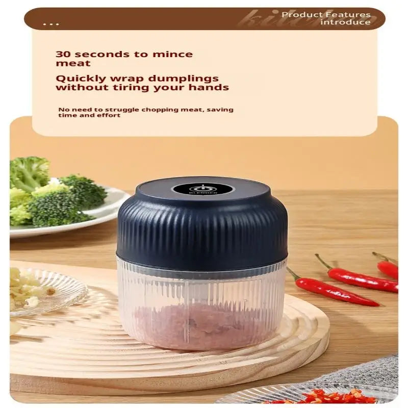 Portable Electric Garlic Masher Home Essentials