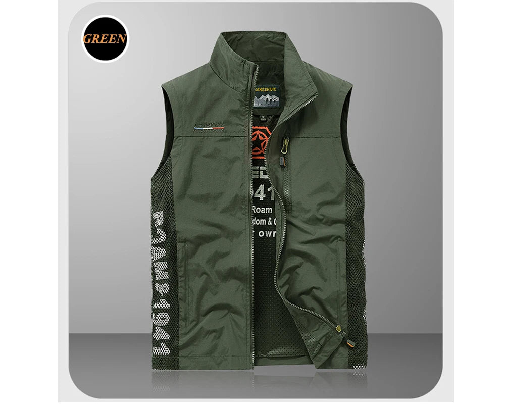 Work Mesh Vest Outerwear