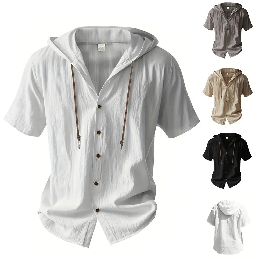 Hooded Short Shirt