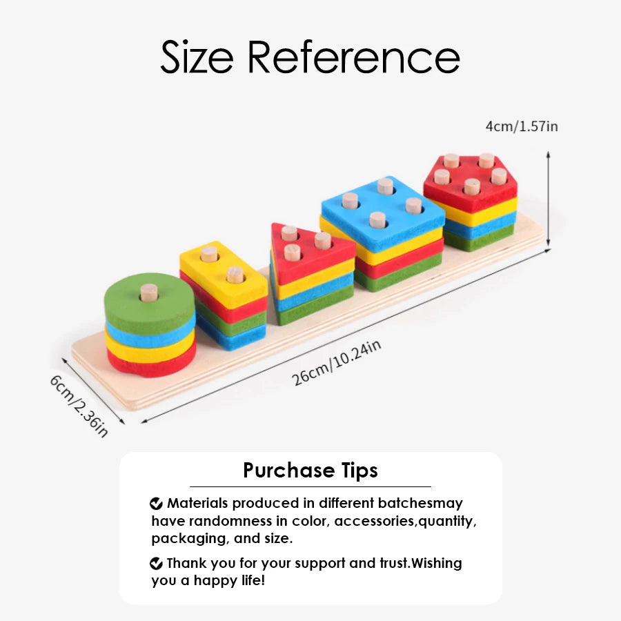 Wood for Wooden Learning Set