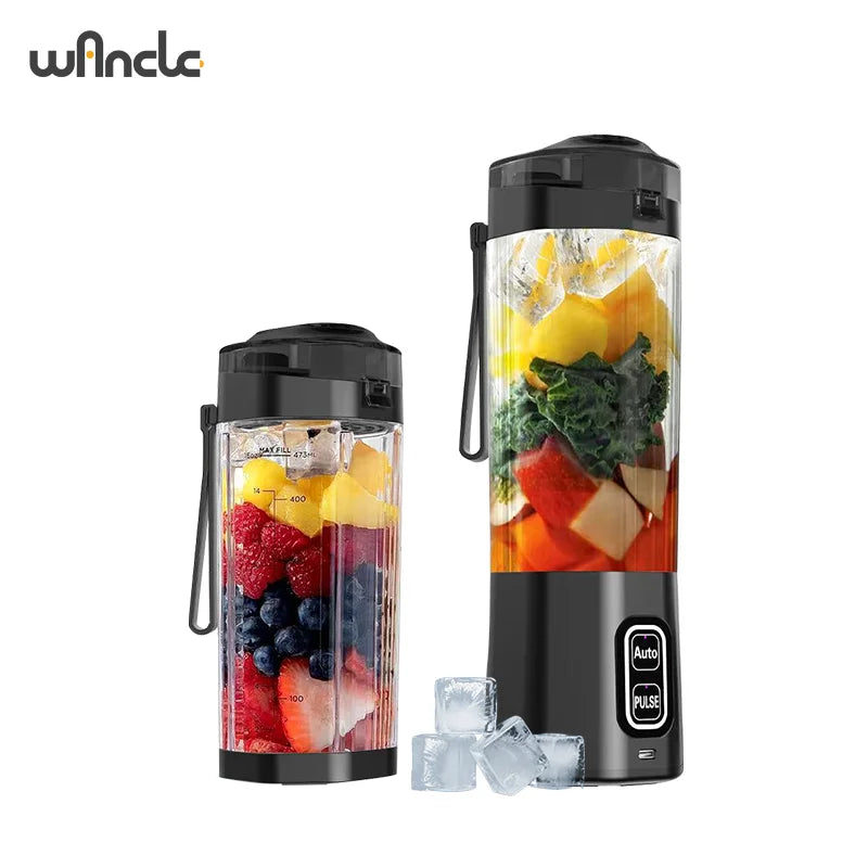 Electric Juice Blender 700Ml Usb Rechargeable