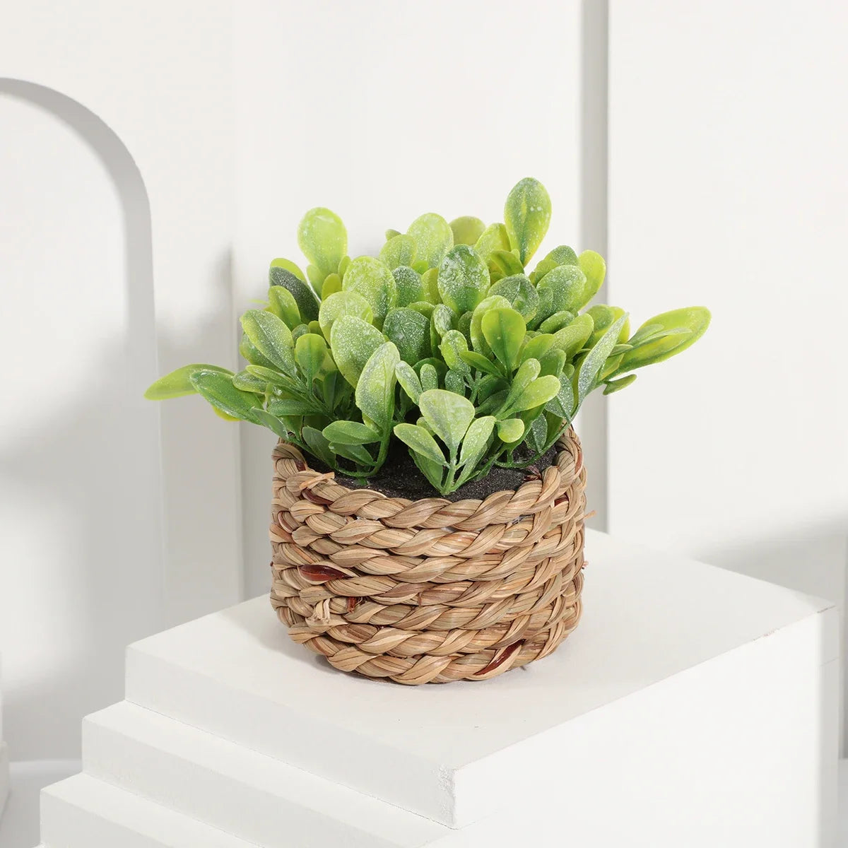 3pcs Green Artificial Plants