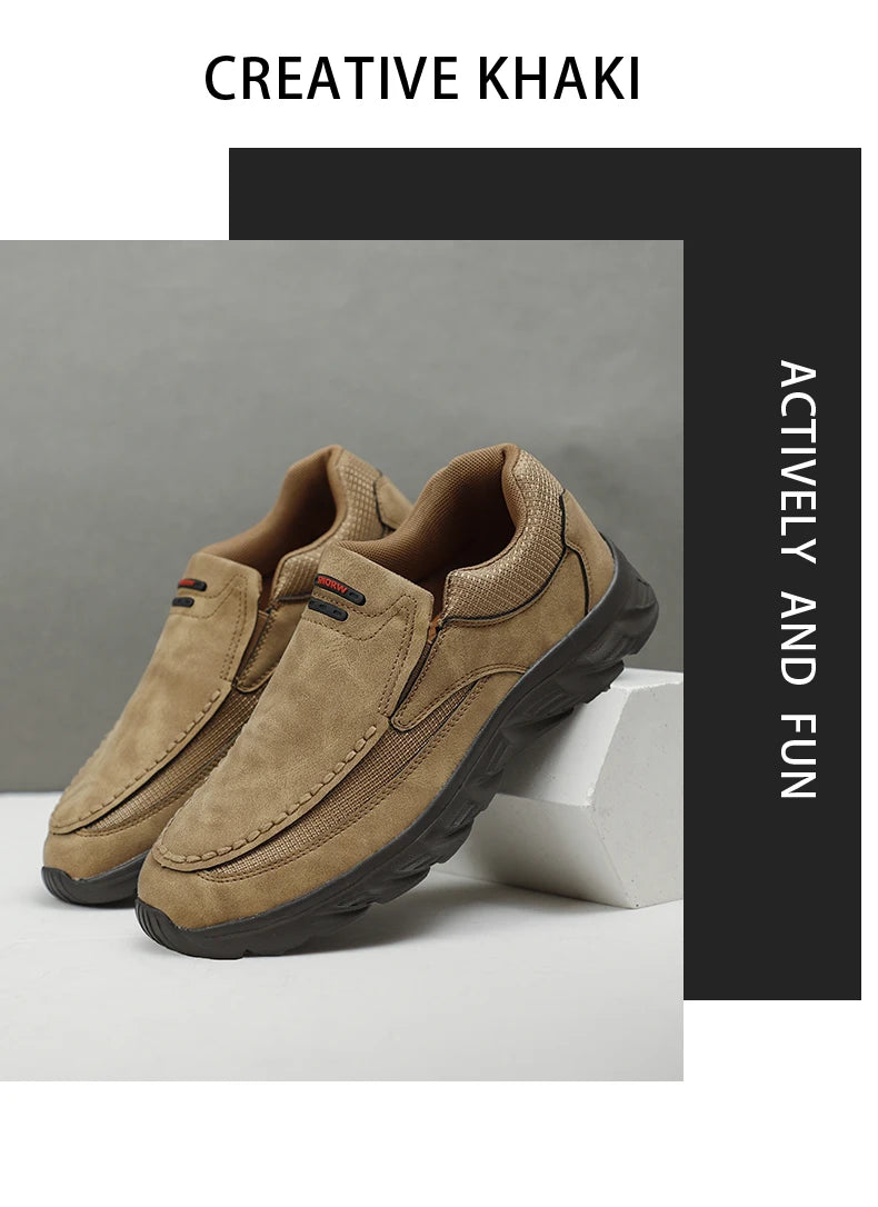 Sneakers Light Loafers Slip On Casual Comfort