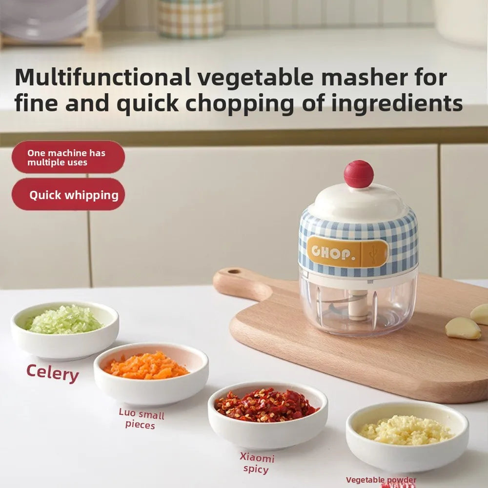 Mini Portable Electric Garlic Home Essentials