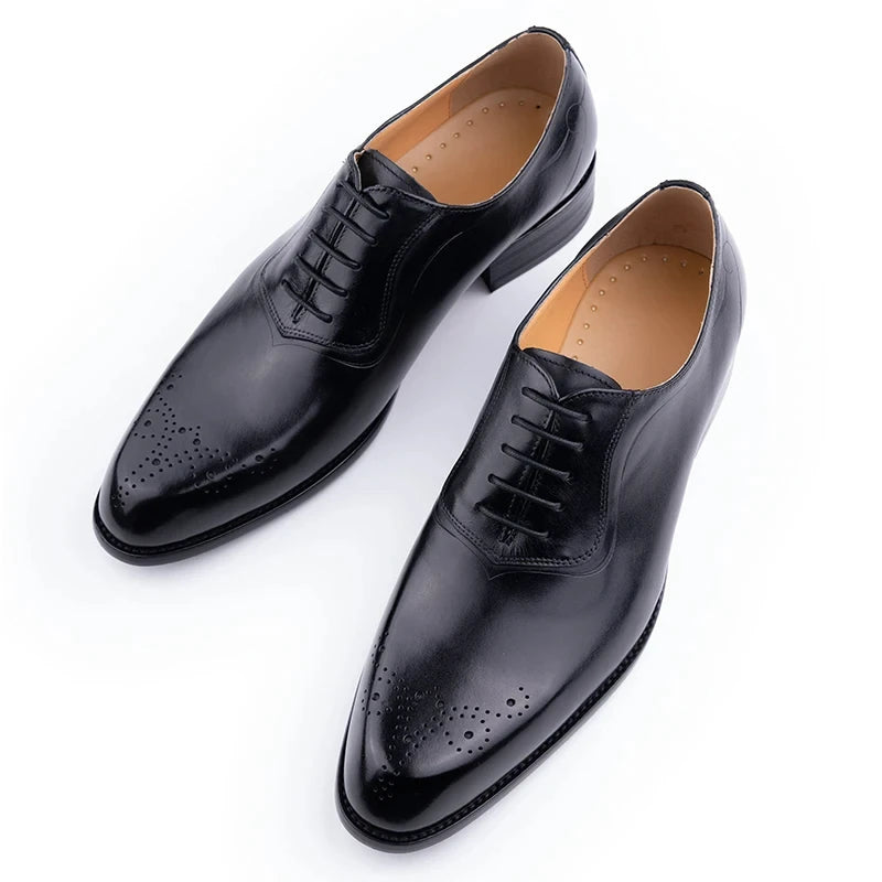 Classic Dress Oxfords Designer Style Burnishi