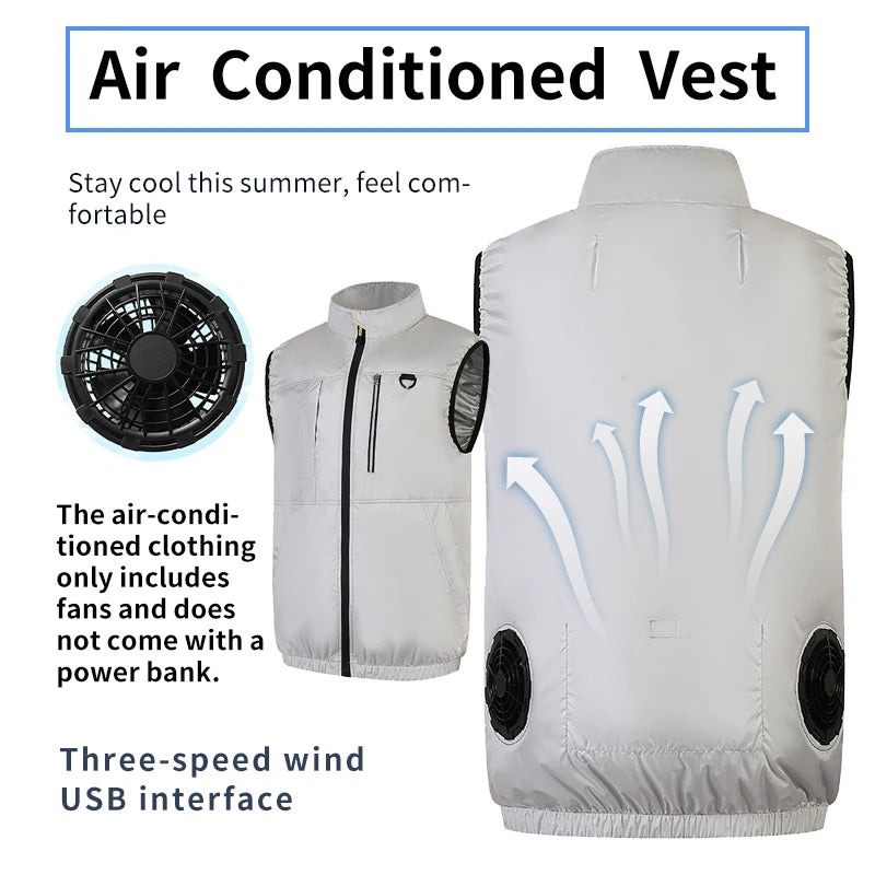 Air Conditioning USB Vest