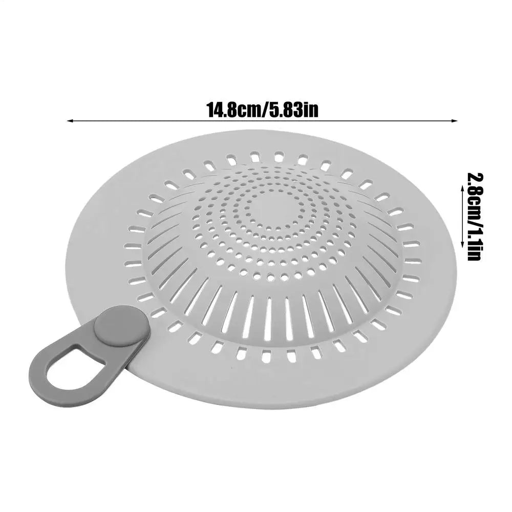 Silicone Drain Strainer Hair Catcher wit Choice Selection