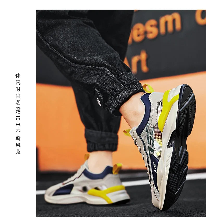 Fashion Sneakers Lightweight Casual Breathabl