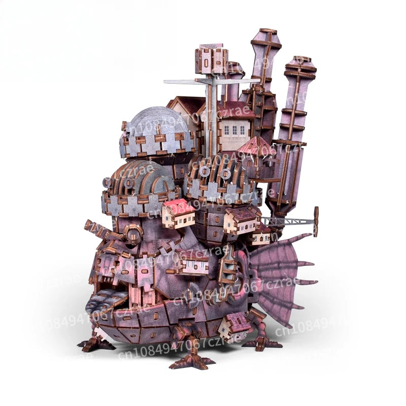 Wooden assembly model animation Play & Learn Ge