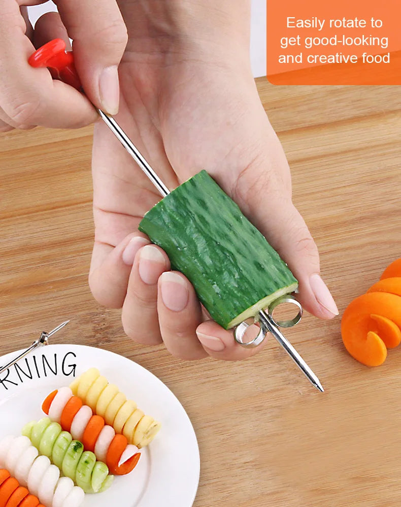 Vegetables Spiral Knife Potato Automotive Pro