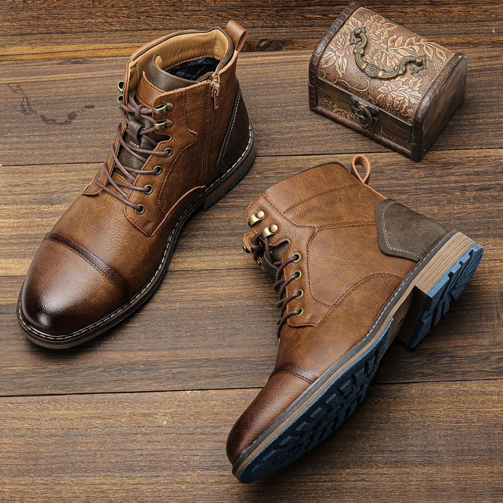 Boots Fashion Retro 2026 Casual Brand Comfort