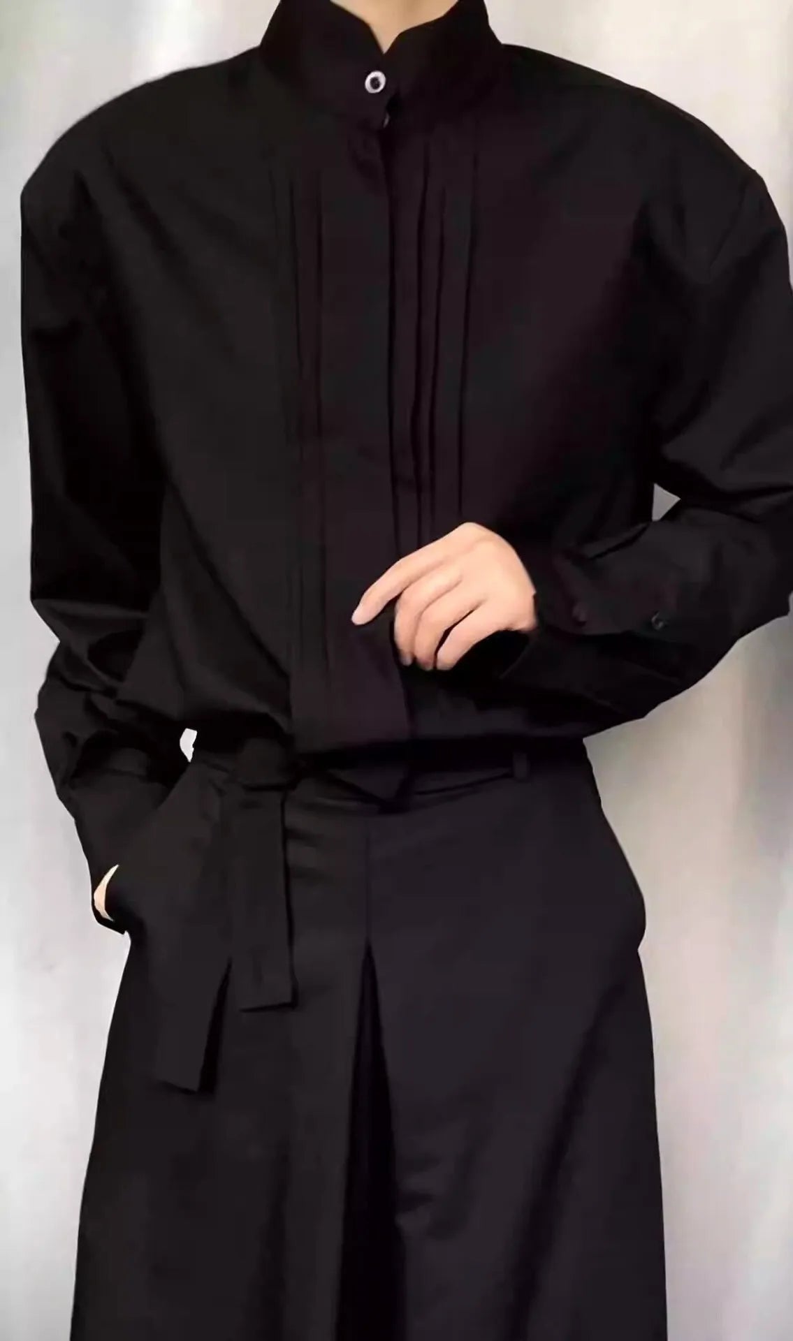 Wrinkle Blazer Jacket Blazer