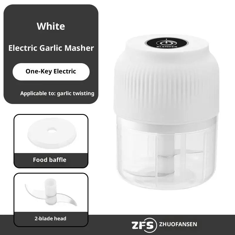 Portable Electric Garlic Masher Home Essentials