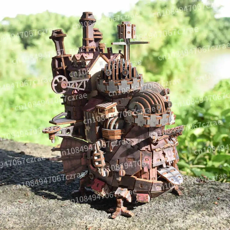 Wooden assembly model animation Play & Learn Ge