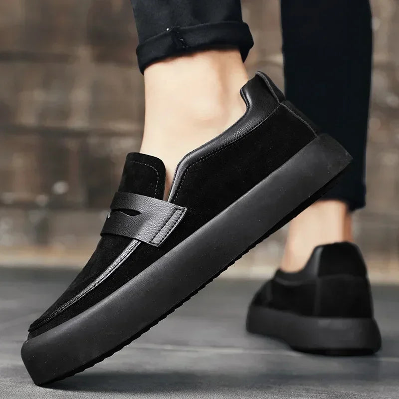 Casual Sneakers Business Loafers Non Slip Lea