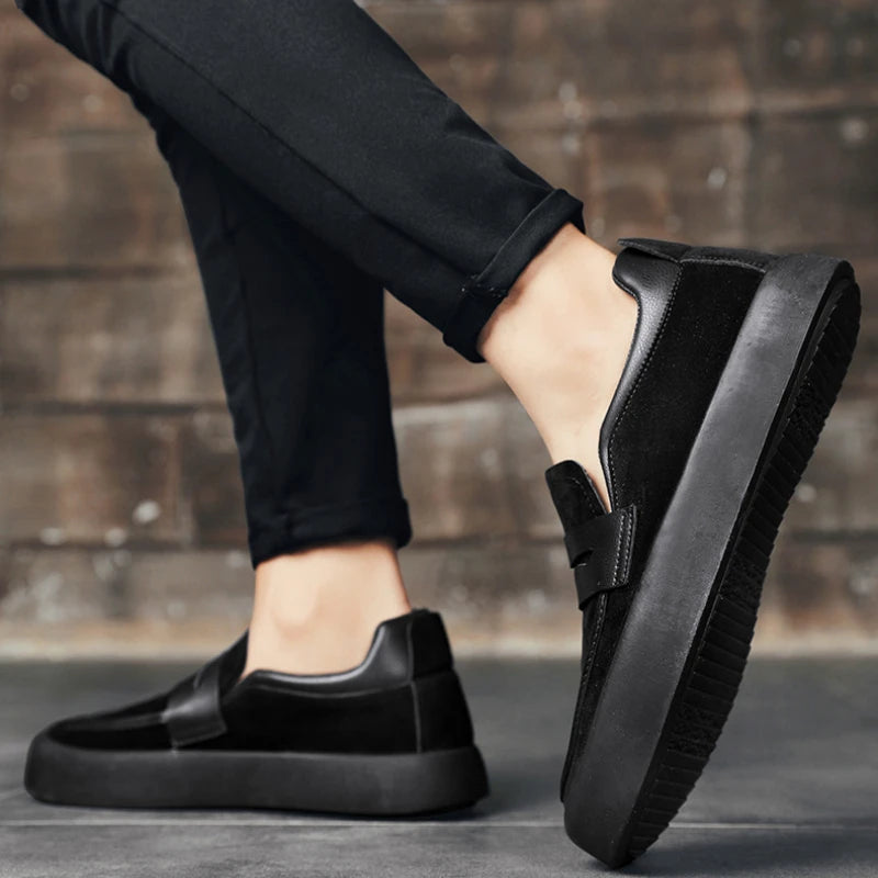 Casual Sneakers Business Loafers Non Slip Lea