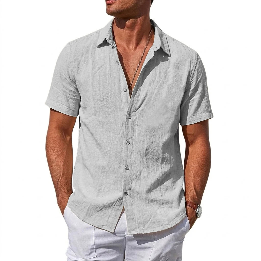 Cotton Hawaiian T-Shirt