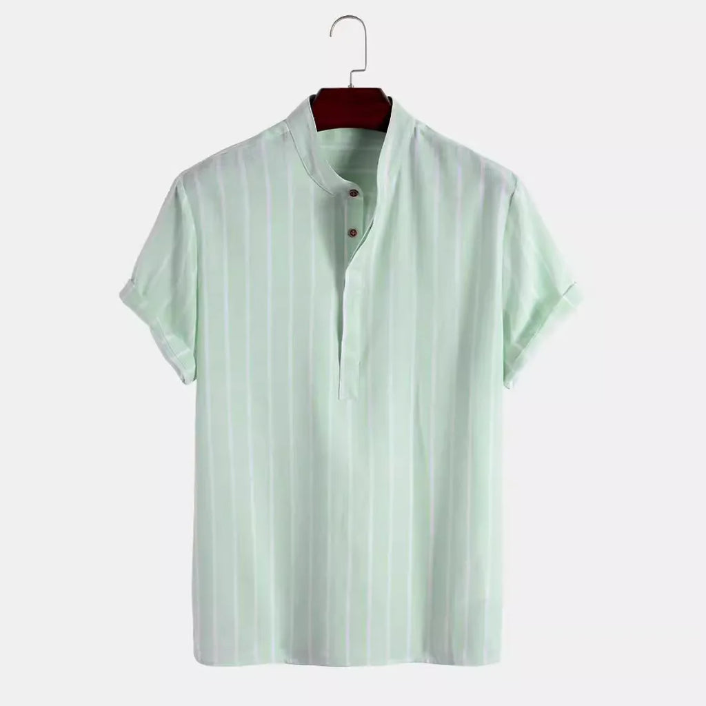 Linen Striped Shirt Shirt