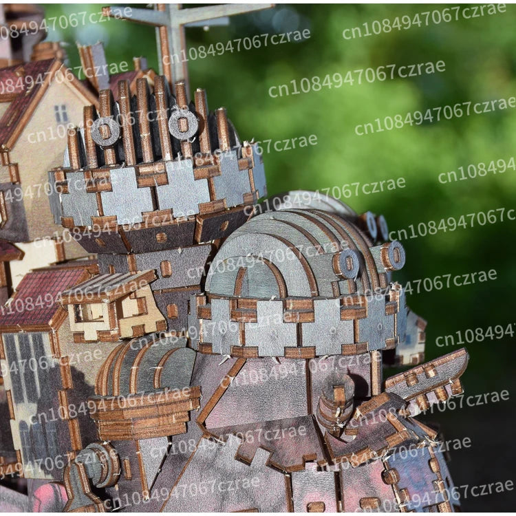 Wooden assembly model animation Play & Learn Ge