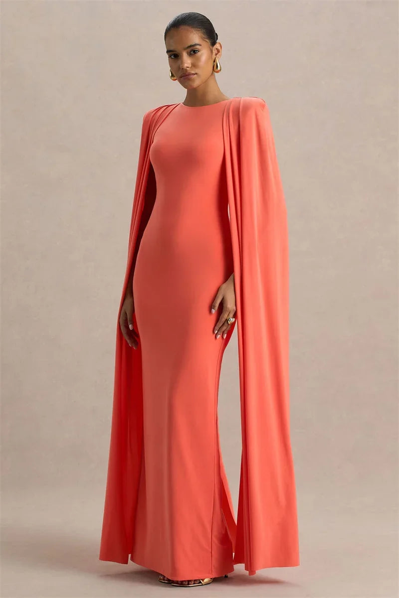 Sleeve Zipper O Dress